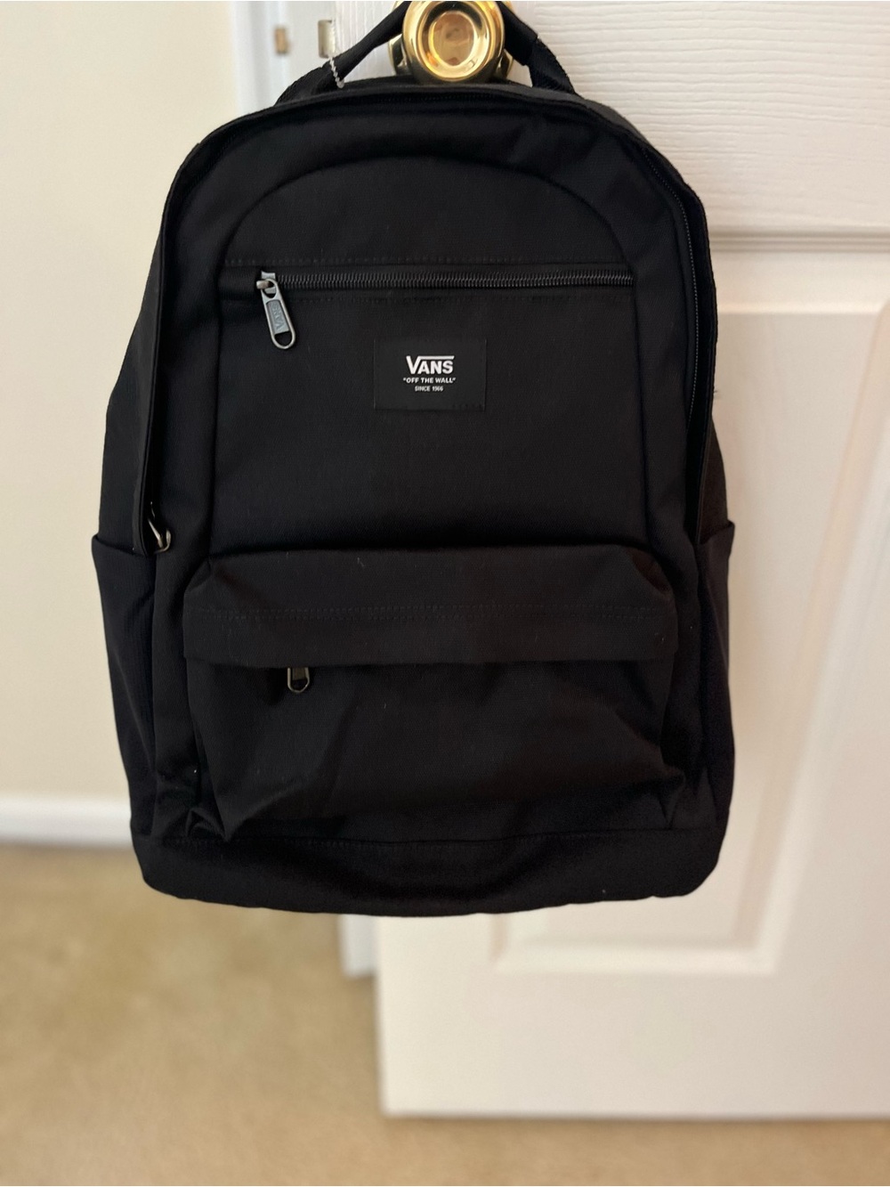 Vans Black Everyday Backpack with Front Pocket